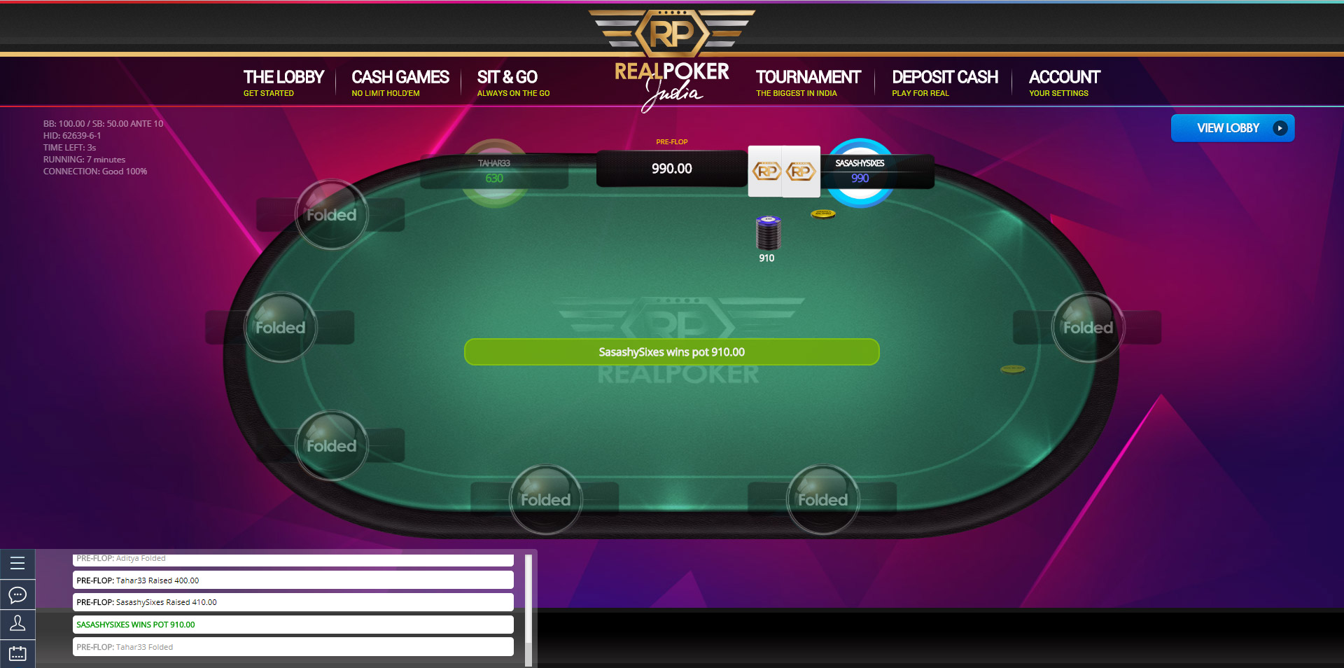 Poker Screenshot India